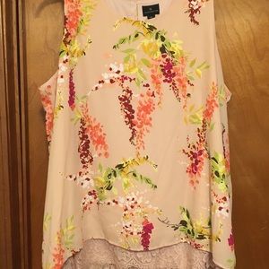 Worthington top xl peach color